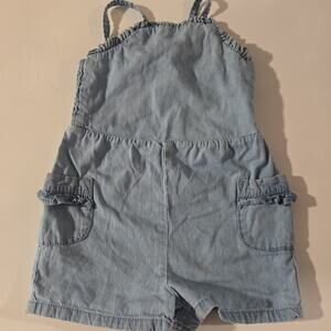Cat & Jack‎ Denim Romper Light Washed 2T